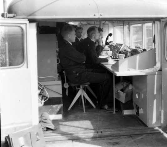 KPL med operatörer Gotland 1958